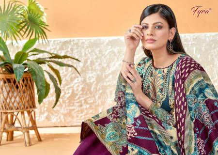 Sana Safinaz Fyra By Alok Suit 001-010 Pakistani Dress Material Catalog